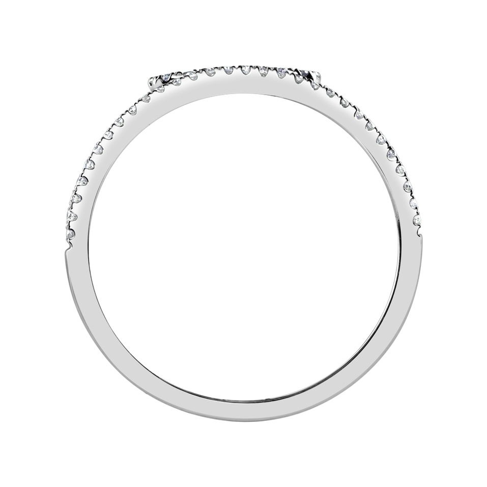 Prsteň s diamantmi Gorgeous Flower