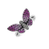 Prsteň s diamantmi, rubínmi a zafírmi Shiny Wings4