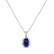 Přívěsok s tanzanitom a diamantmi Princess Essence4