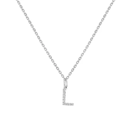 Prívesok s diamantmi Line Glitter  L