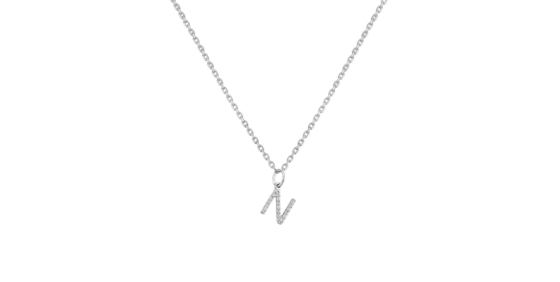 Prívesok s diamantmi Line Glitter  N