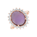 Prsteň s ametystom a diamantmi Diamond Euphoria3