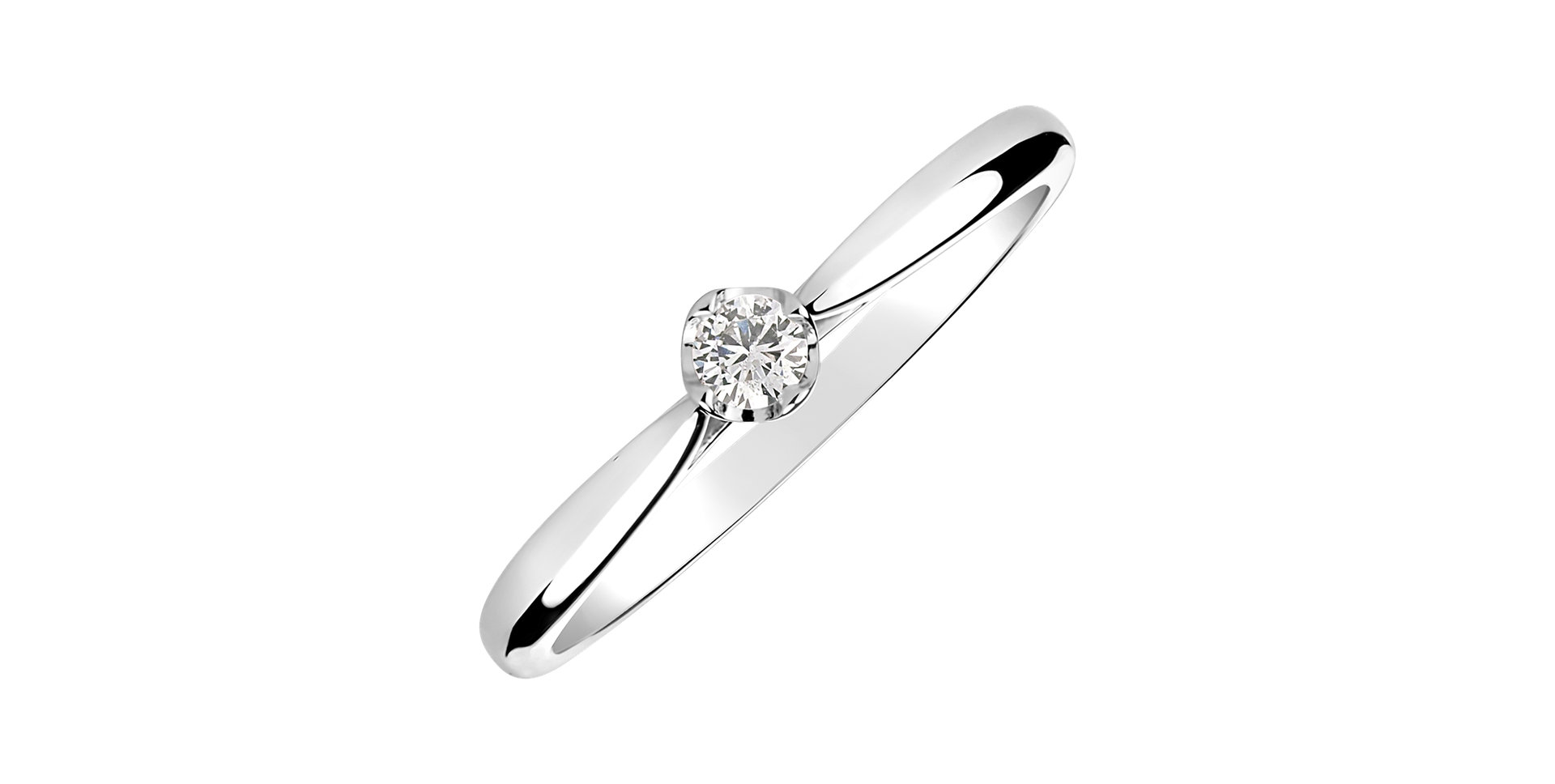 Prsteň s diamantom Precious Love