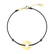 Diamantový náramok so šnúrkou Love Circle5