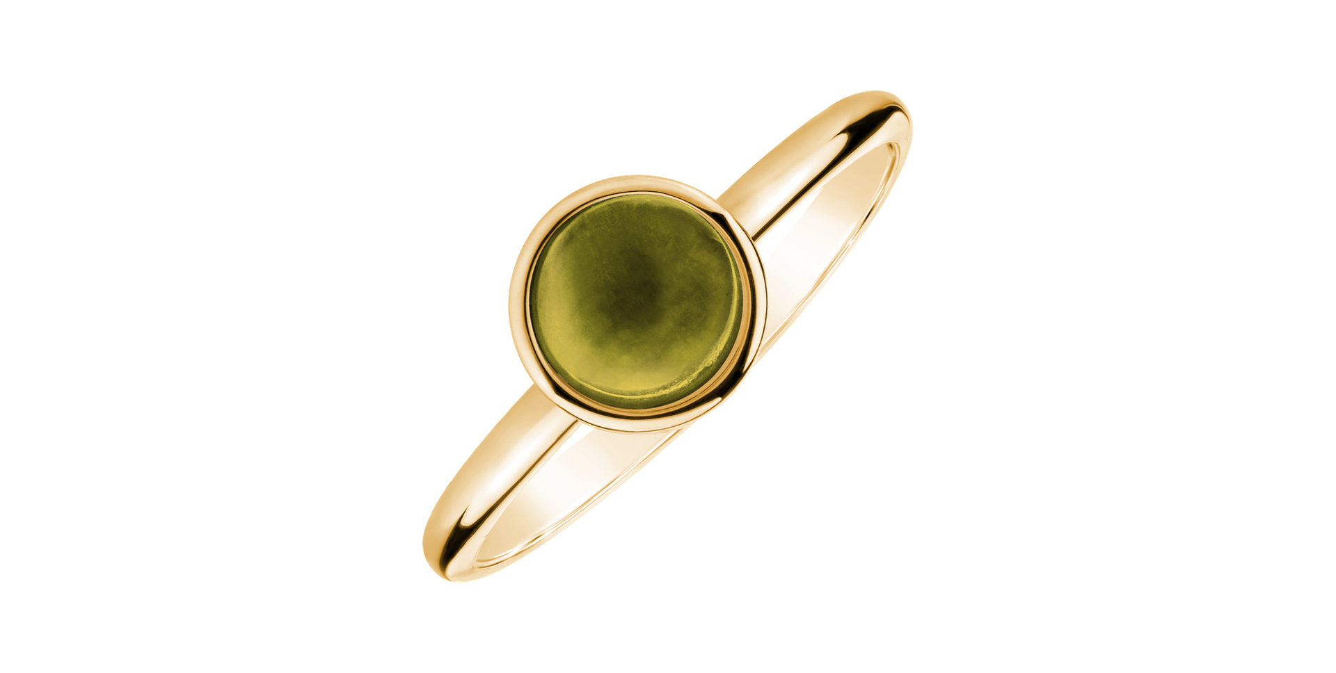 Prsteň s prehnitom Bonbon