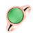 Prsteň s chryzoprasom Bonbon5