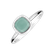 Prsteň s chalcedónom blue Bonbon4
