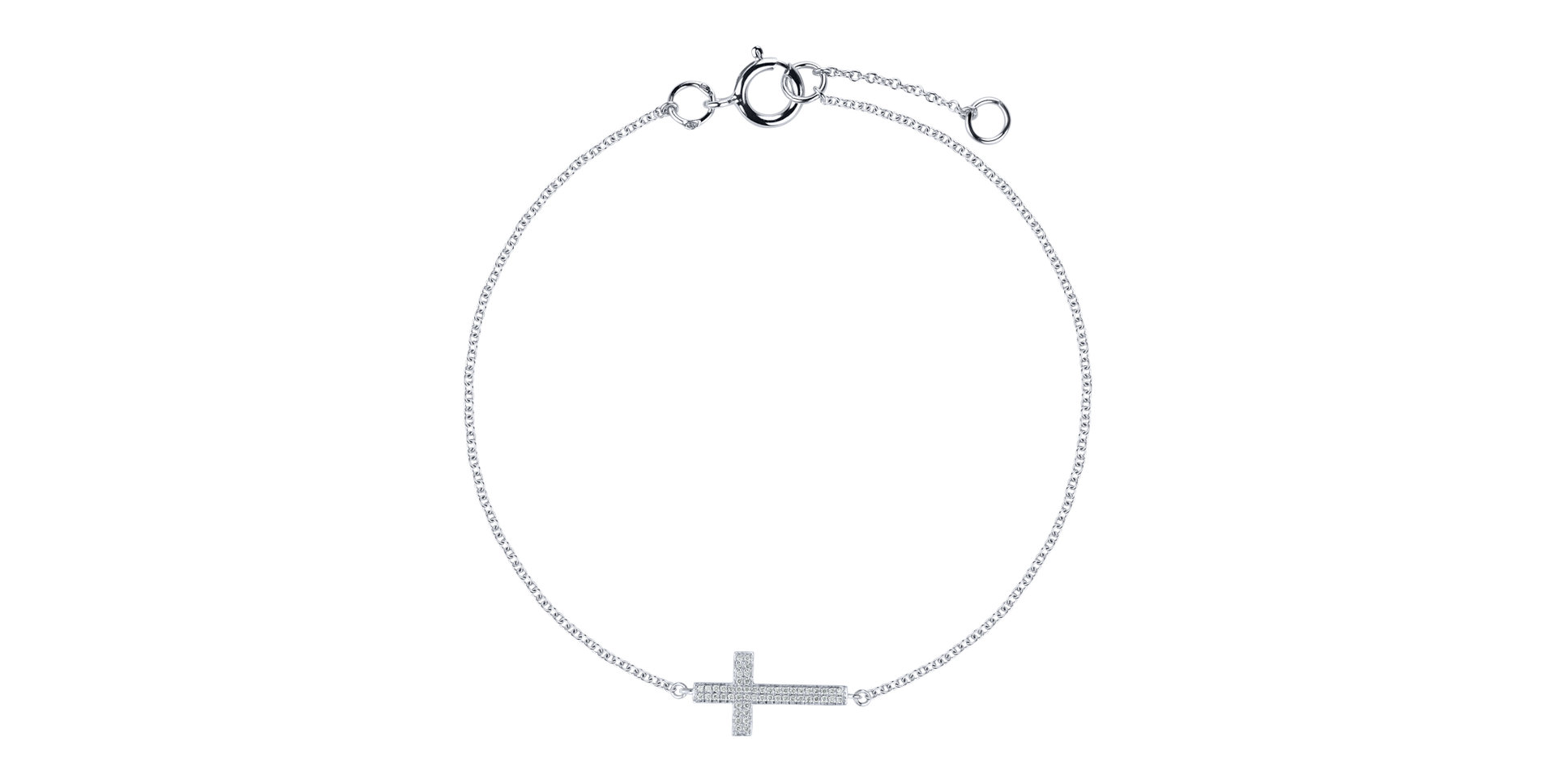 Náramok s diamantmi Cross