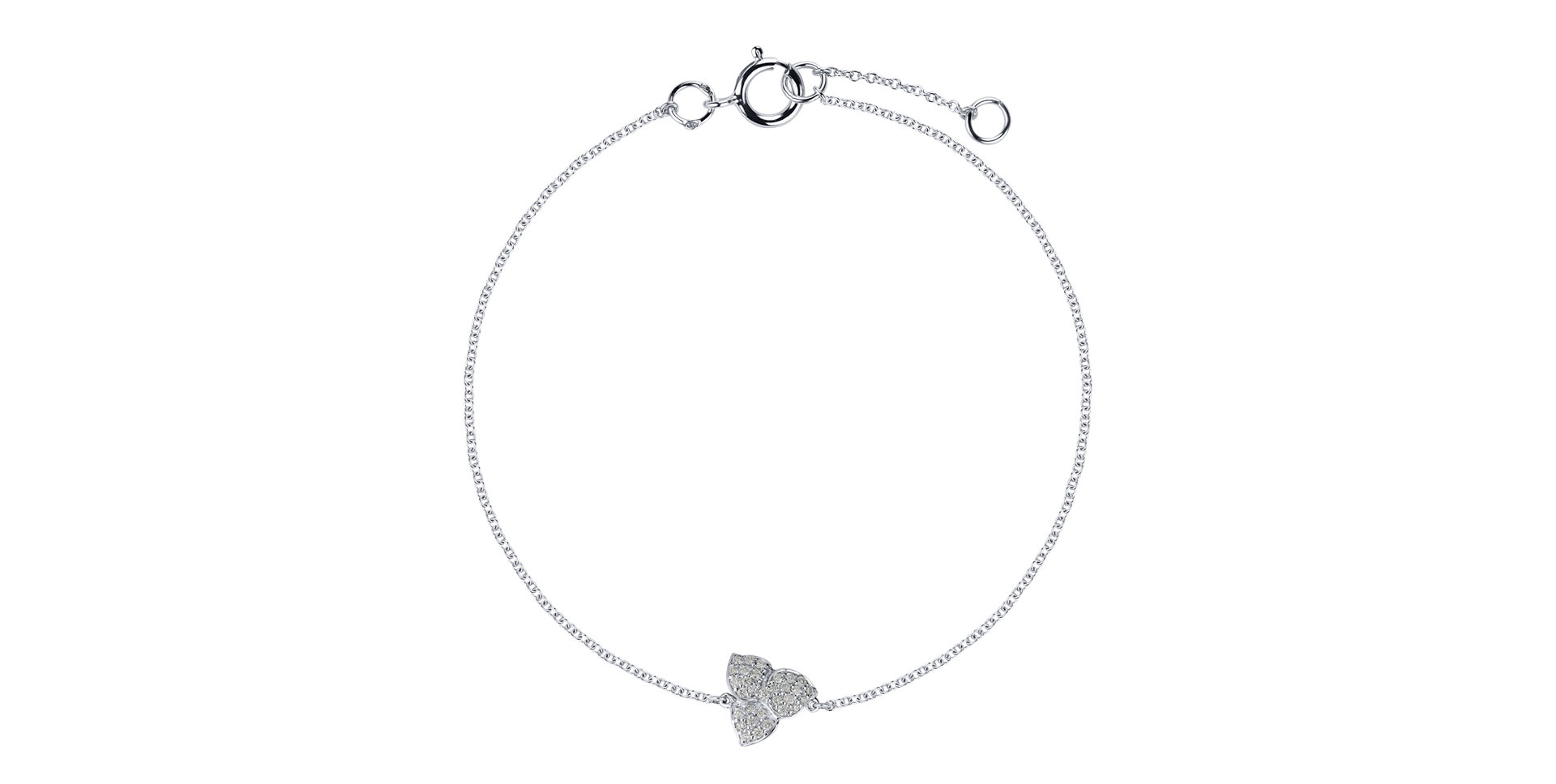 Náramok s diamantmi Shiny Petals