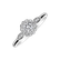 Prsteň s diamantmi Snowflake4