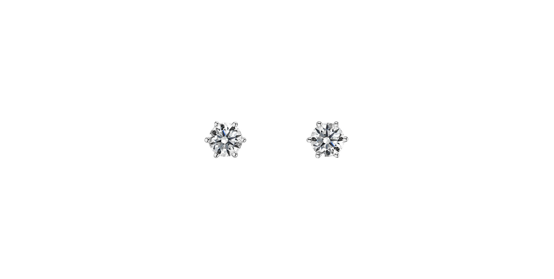Náušnice s diamantom Essential Sparks