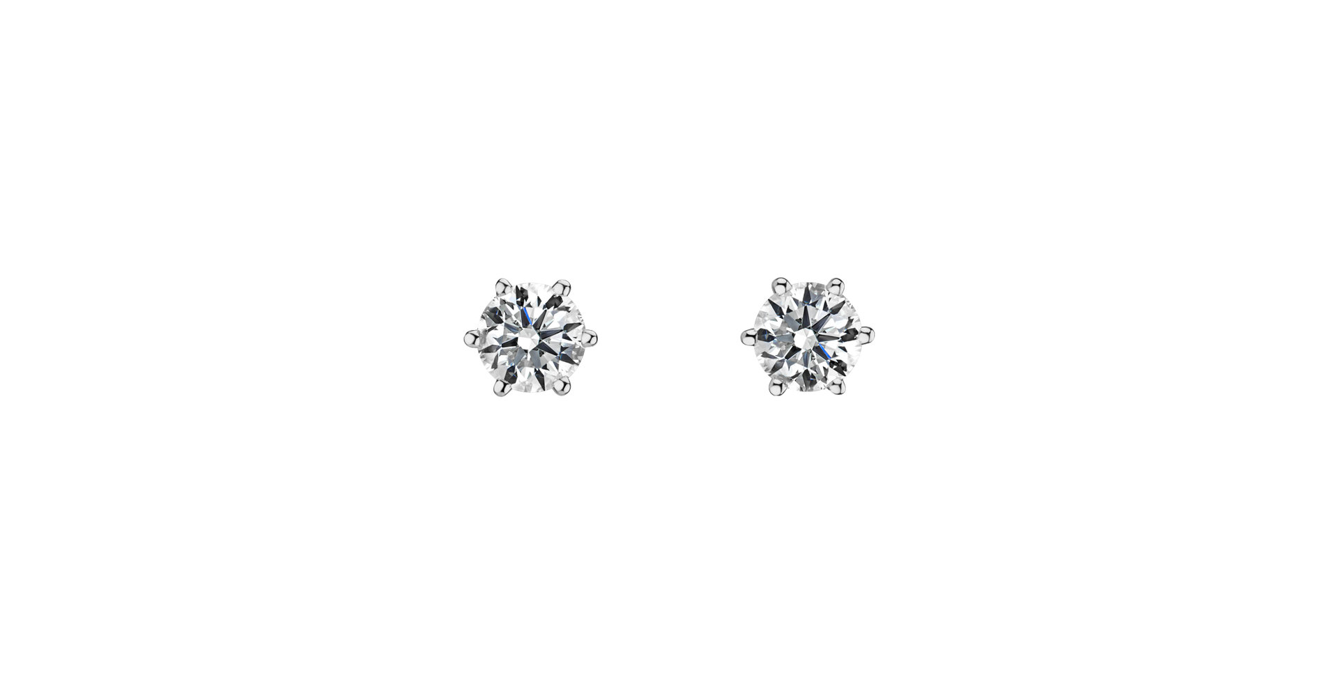 Náušnice s diamantom Essential Sparks