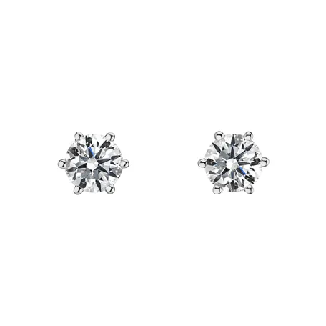 Náušnice s diamantom Essential Sparks