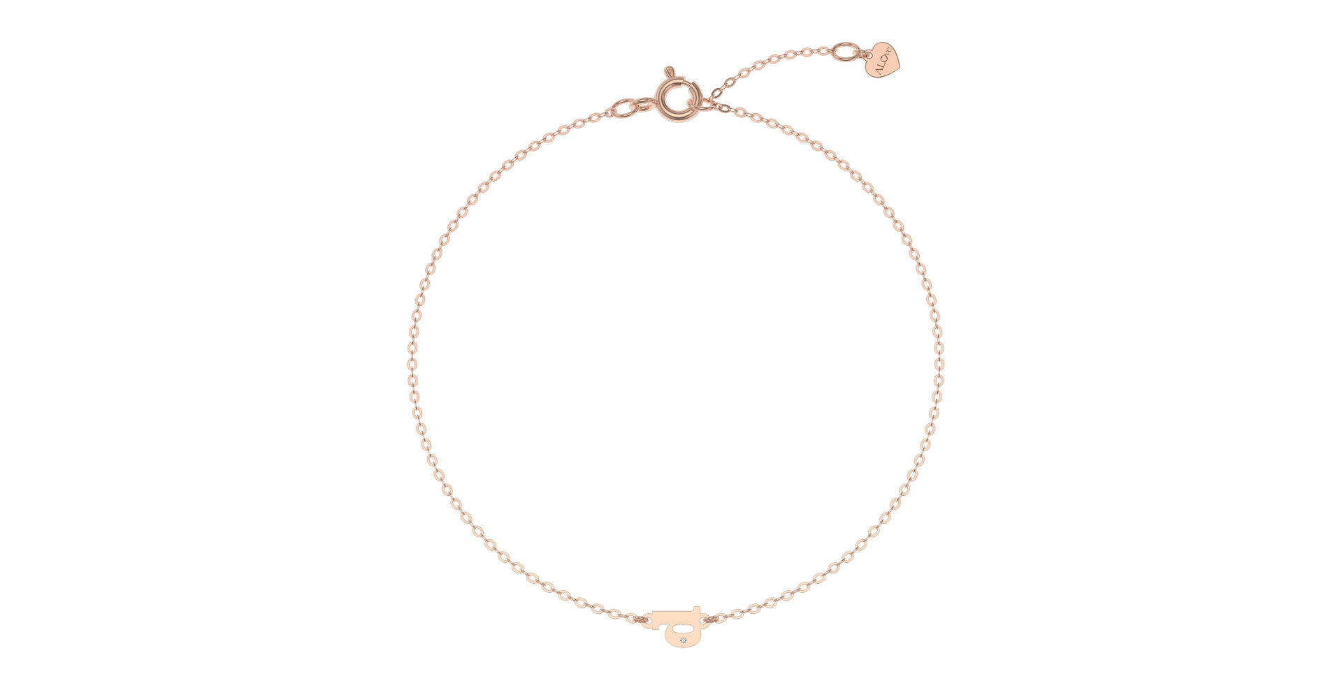 Náramok s diamantom Classic Little D
