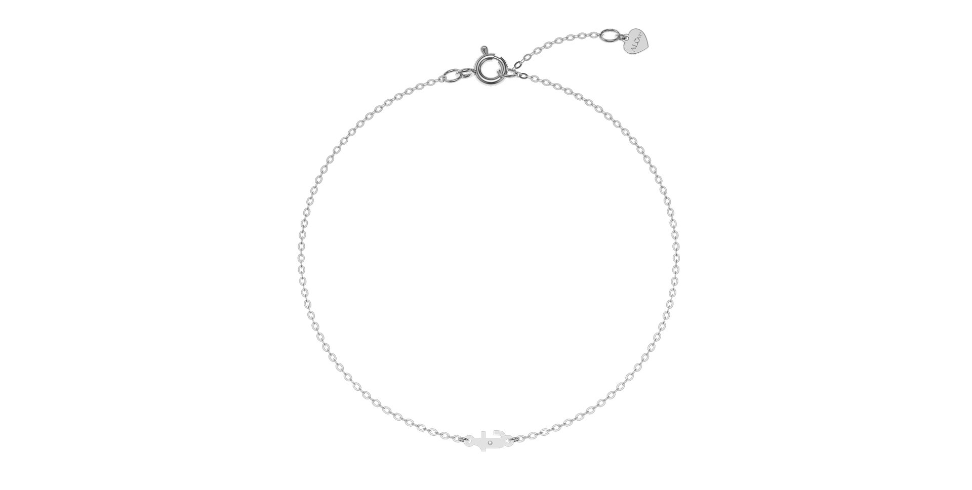 Náramok s diamantom Classic Little T