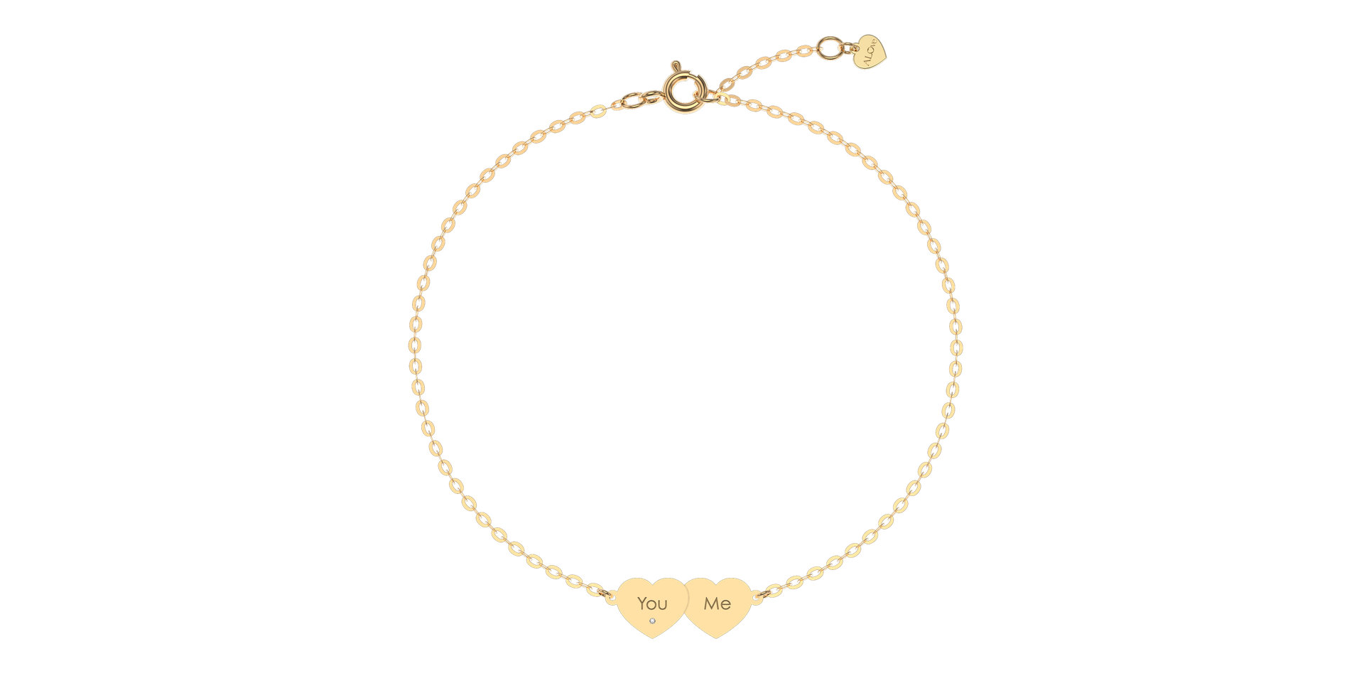 Náramok s diamantom You & Me