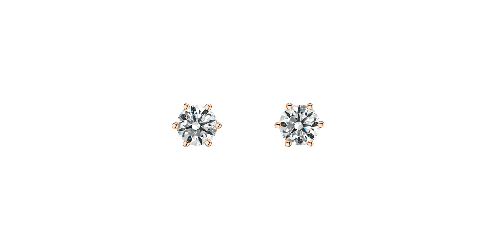 Náušnice s diamantom Essential Sparks