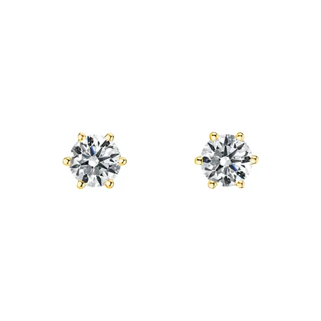 Náušnice s diamantom Essential Sparks