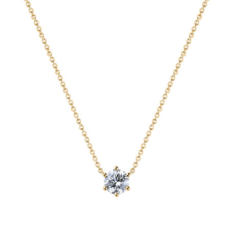 Náhrdelník s diamantom Essential Shine
