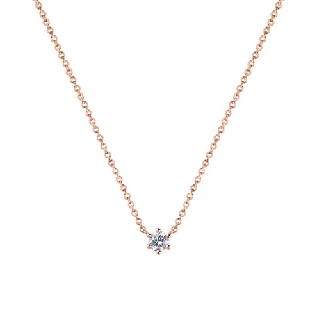 Náhrdelník s diamantom Essential Shine