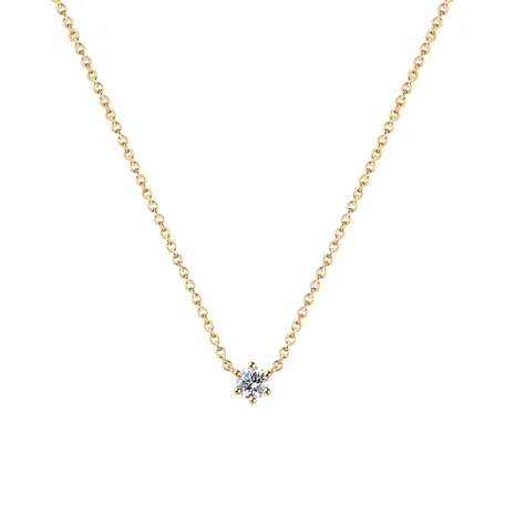 Náhrdelník s diamantom Essential Shine