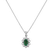 Přívěsok so smaragdom a diamantmi Goddess Elegance4