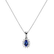Přívěsok s tanzanitom a diamantmi Princess Sparkle4