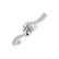 Prsteň s diamantmi Thostra3