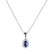 Přívěsok s tanzanitom a diamantmi Princess Essence4
