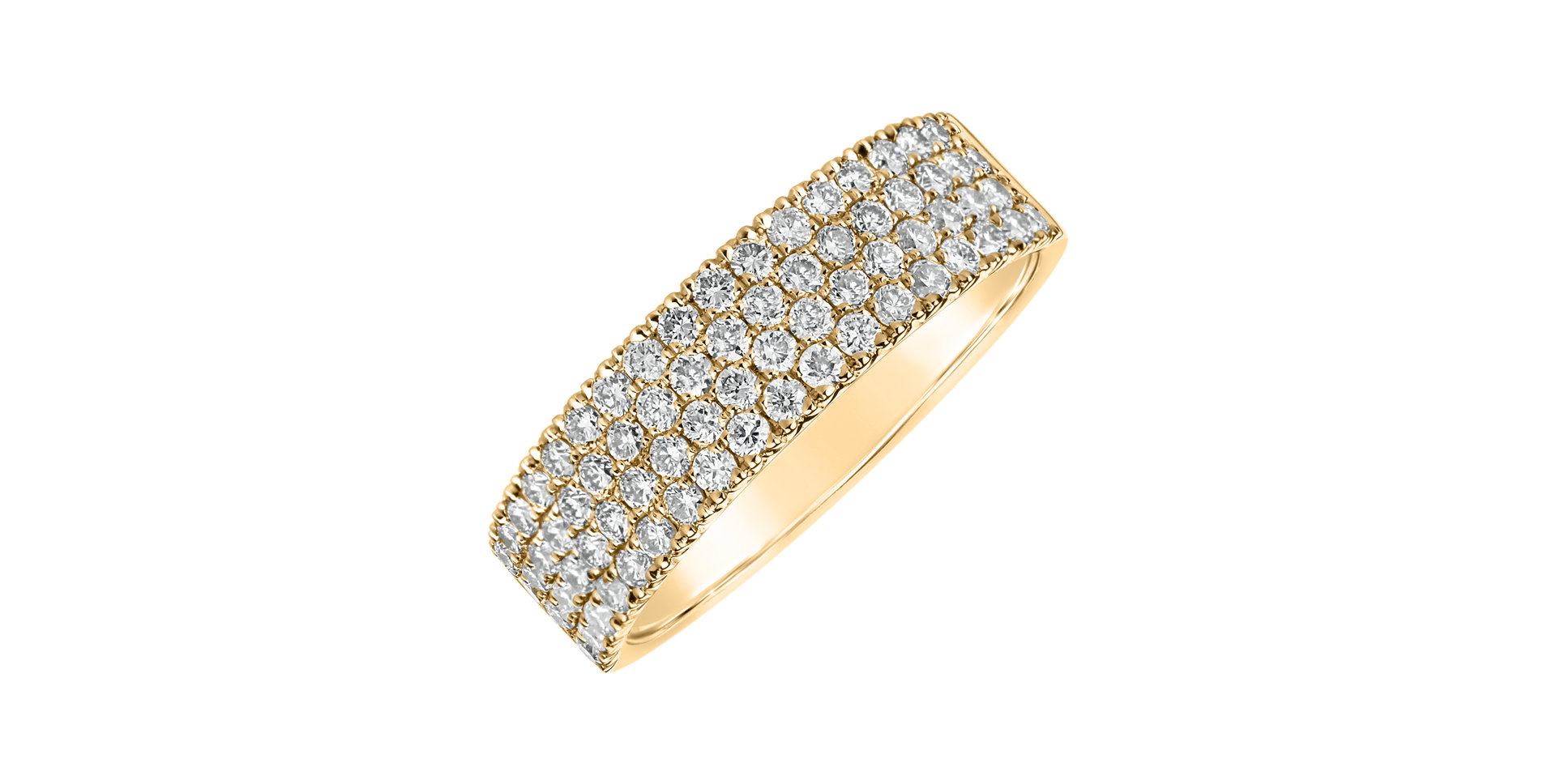 Prsteň s diamantmi Shiny Eternity