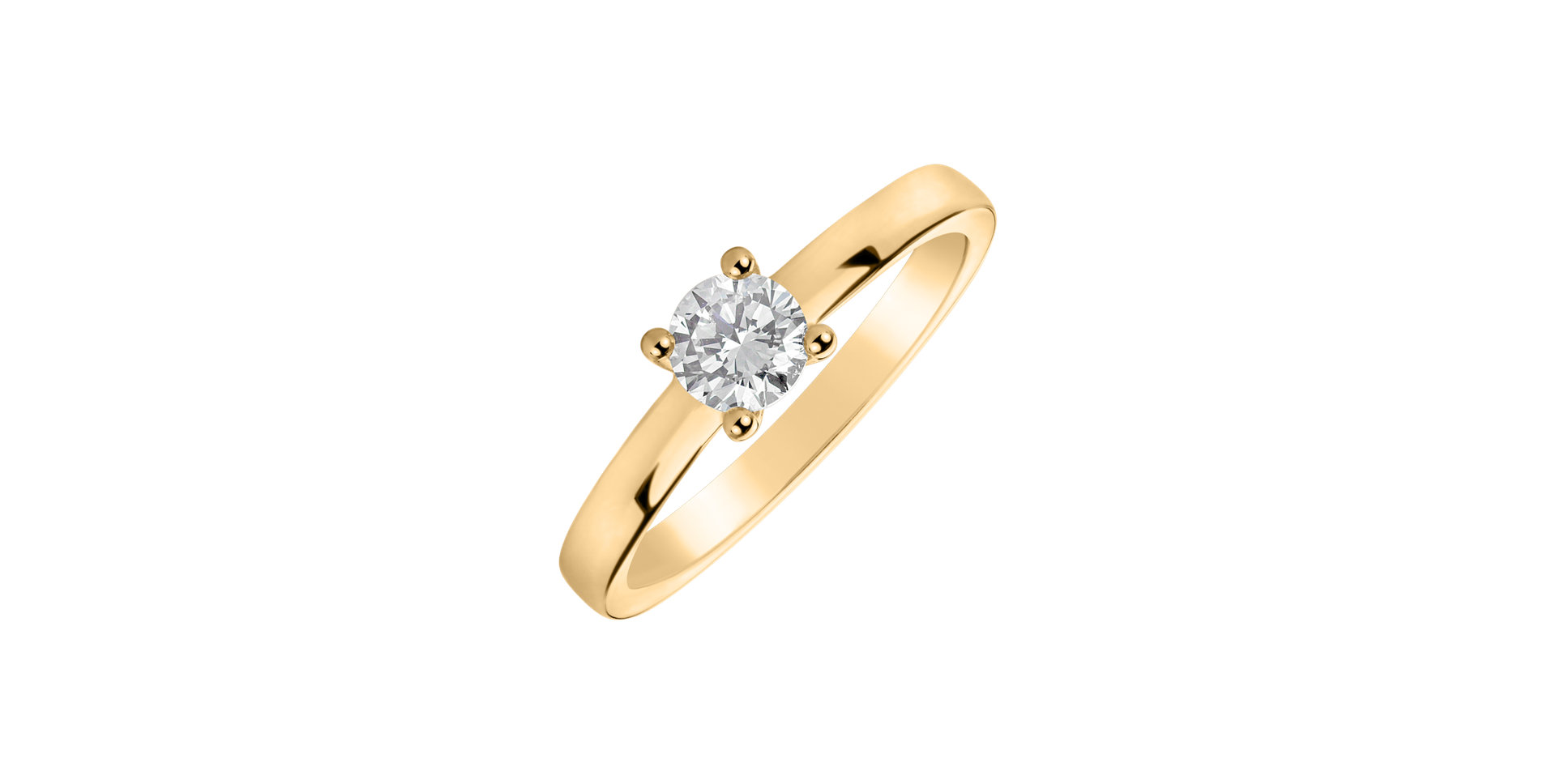 Prsteň s diamantom Spark of Love