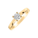 Prsteň s diamantom Spark of Love4