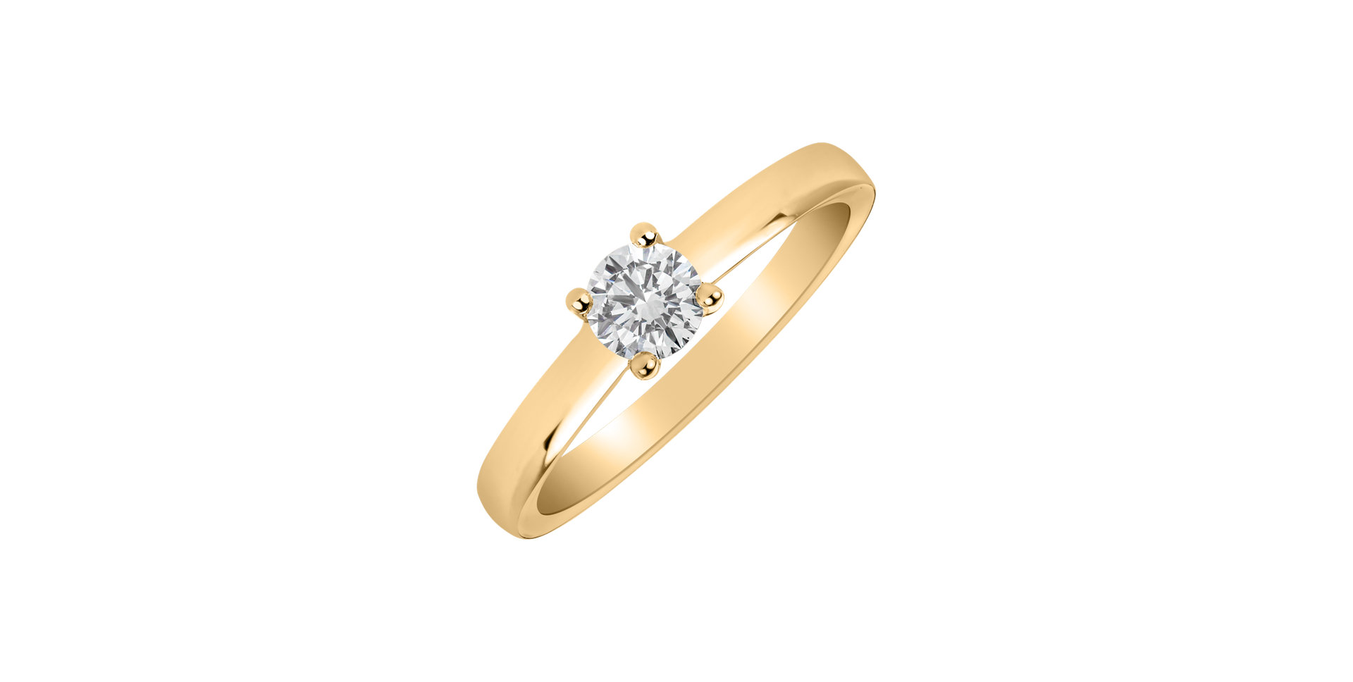 Prsteň s diamantom Spark of Love