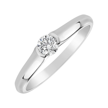 Prsteň s diamantom Brilliant Love