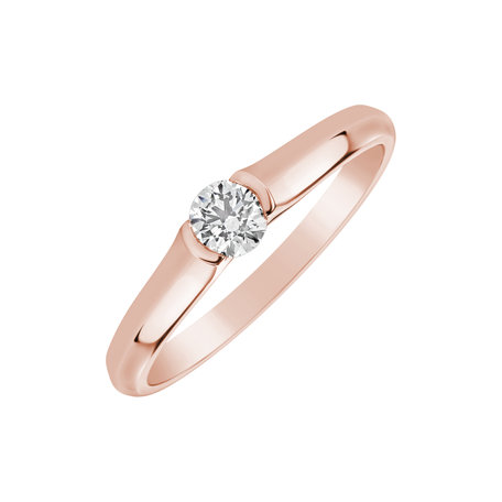 Prsteň s diamantom Brilliant Love