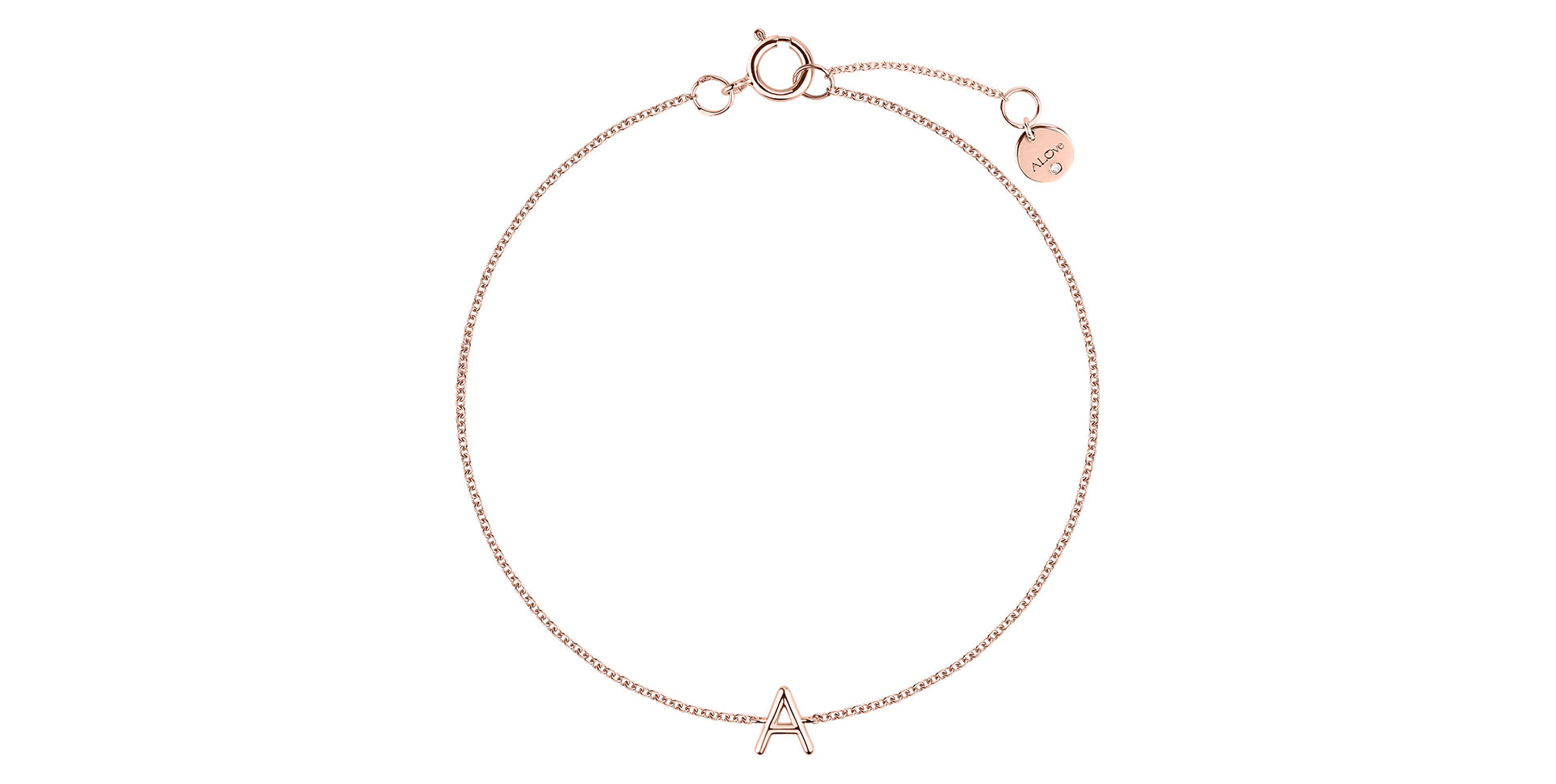 Náramok s diamantom Round Line A