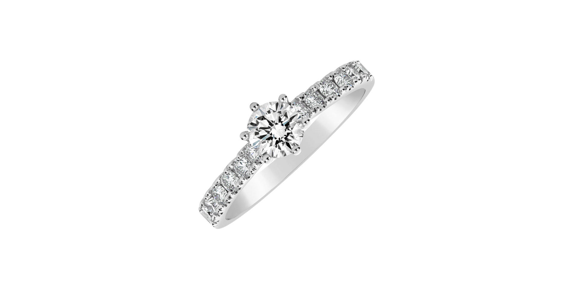 Prsteň s diamantmi Sparkling Love
