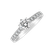 Prsteň s diamantmi Sparkling Love4