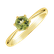 Prsteň s peridotom Bonbon6