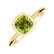 Prsteň s peridotom Space Bonbon7