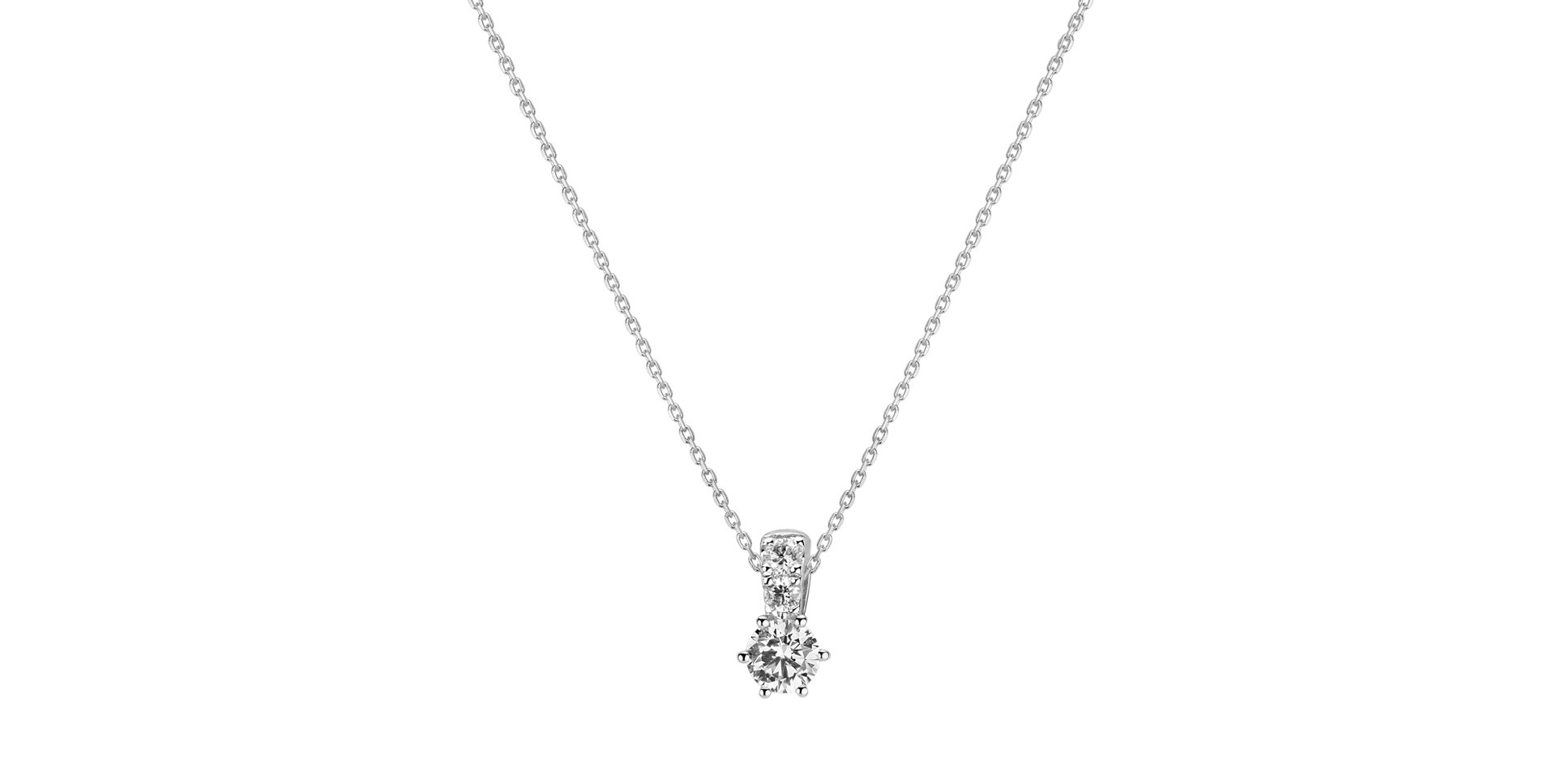 Přívěsok s diamantmi Essential Glow