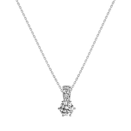 Přívěsok s diamantmi Essential Glow