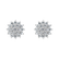Náušnice s diamantmi Delicate Star5