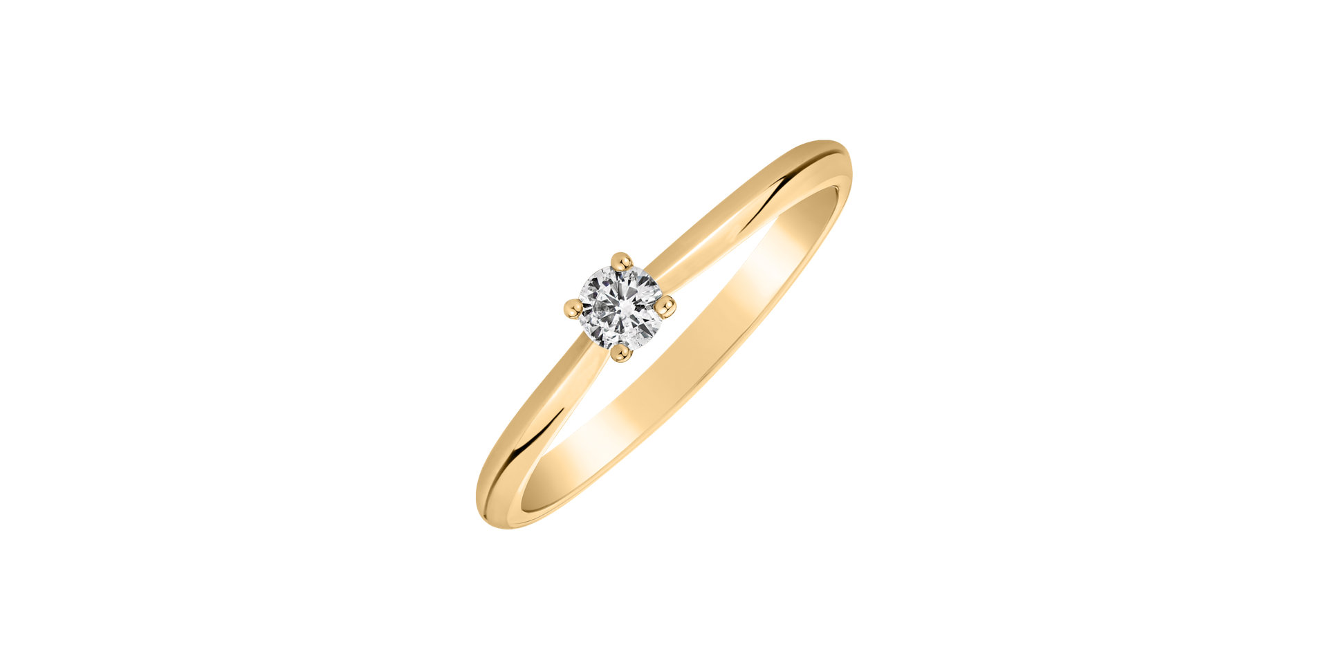 Prsteň s diamantom Divine Love