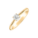 Prsteň s diamantom Divine Love5