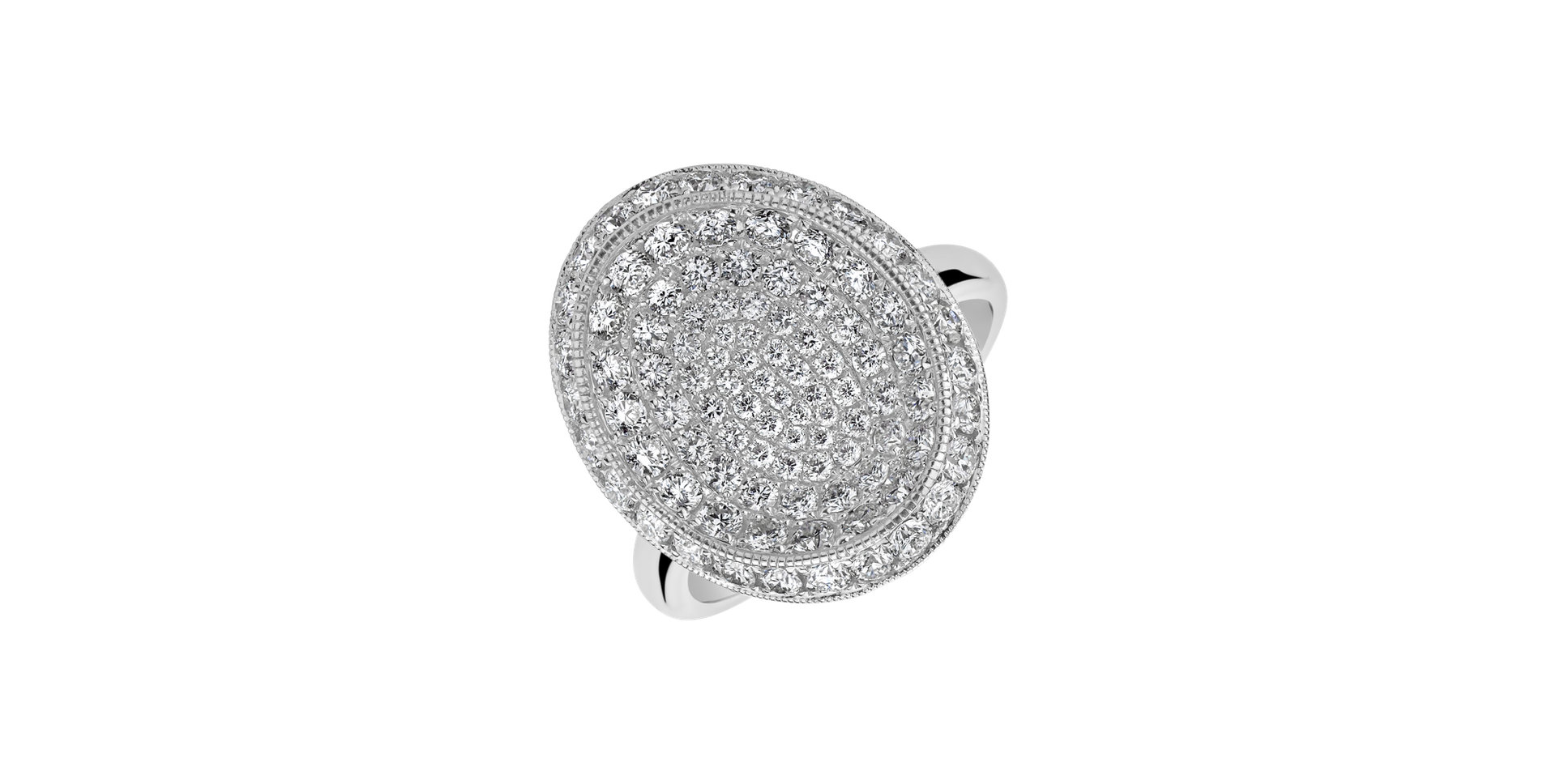 Prsteň s diamantmi Stellar Night