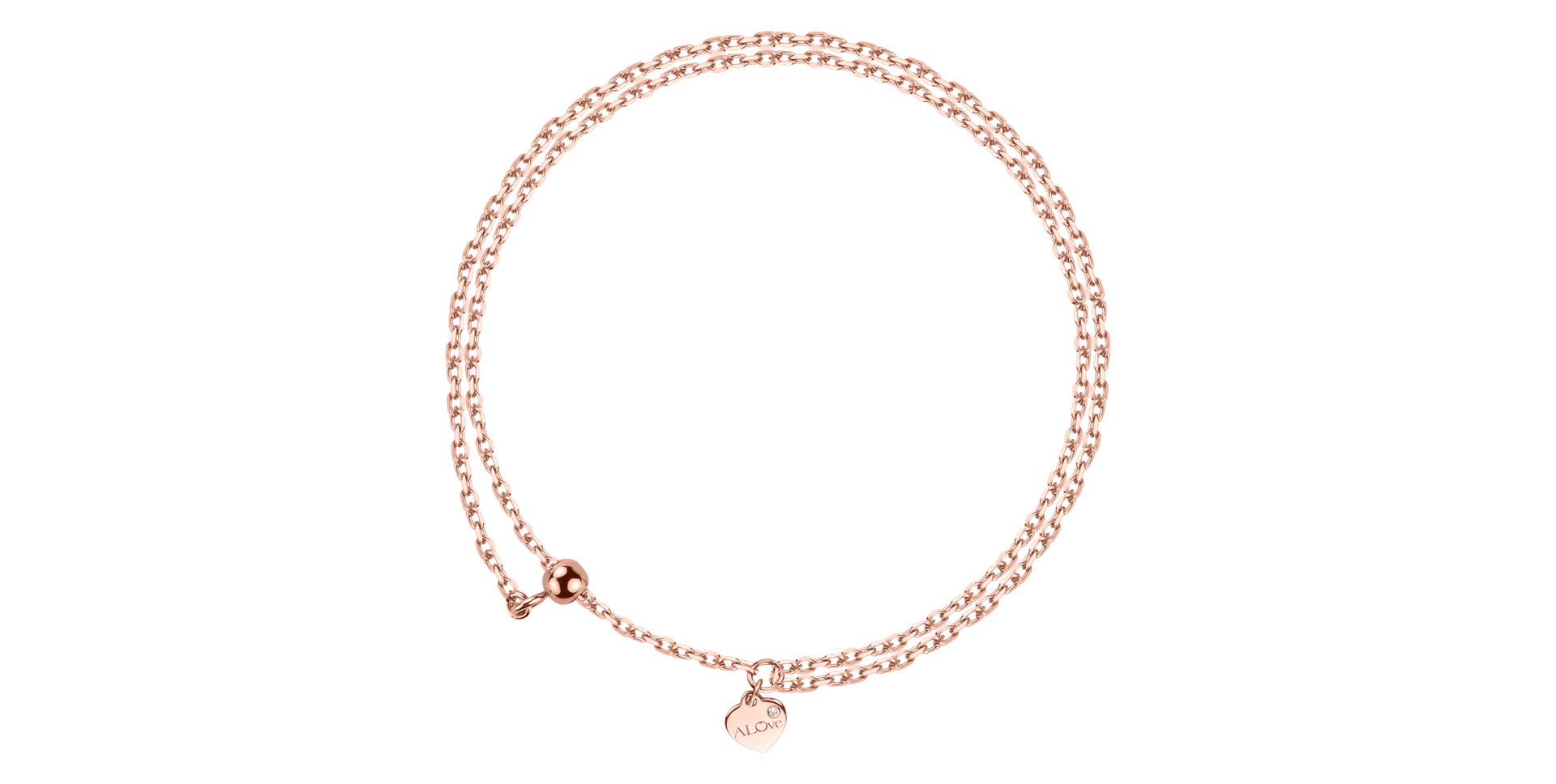 Náramok s diamantom Everglow