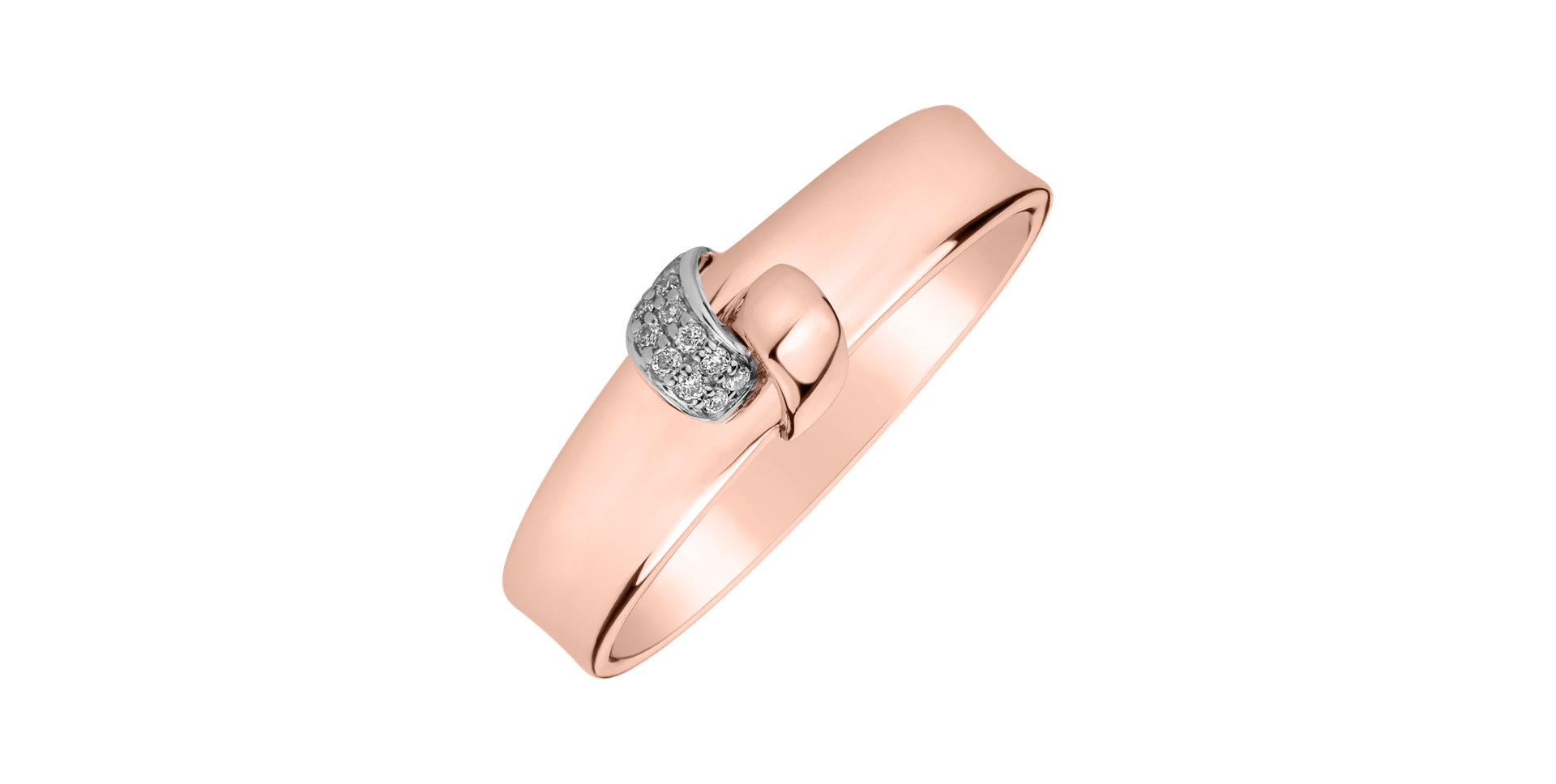 Prsteň s diamantmi Sparkling Bond