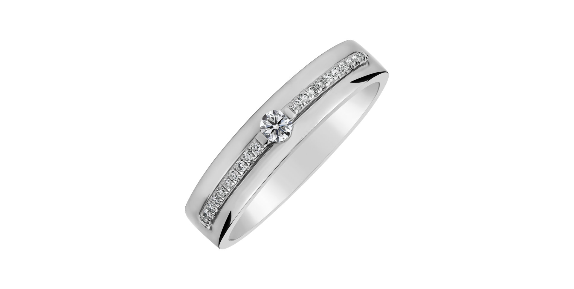 Prsteň s diamantmi Shine Andromeda