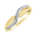 Prsteň s diamantmi Eternity Sea4